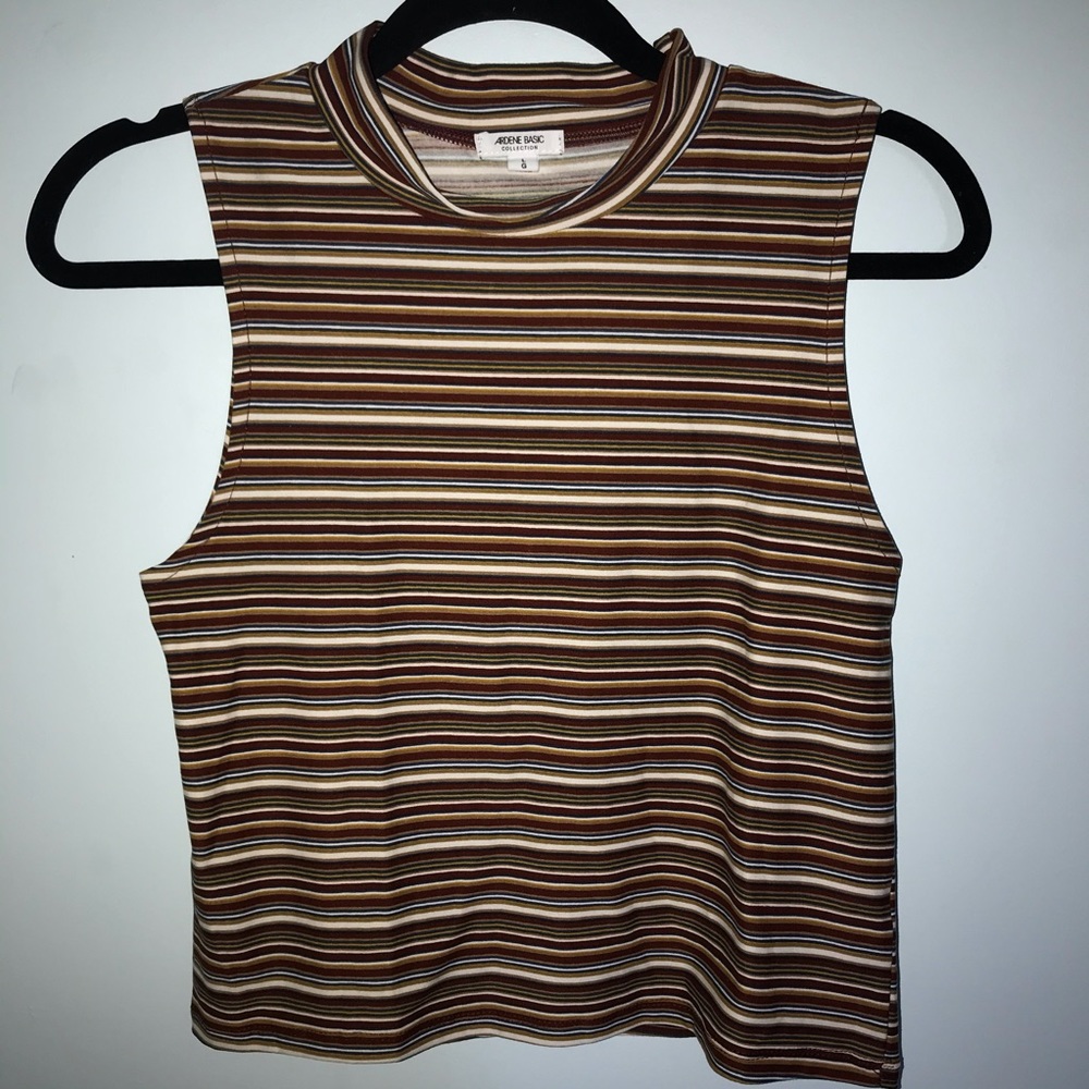🌼3/$30🌼 Ardene Striped Collar Tank